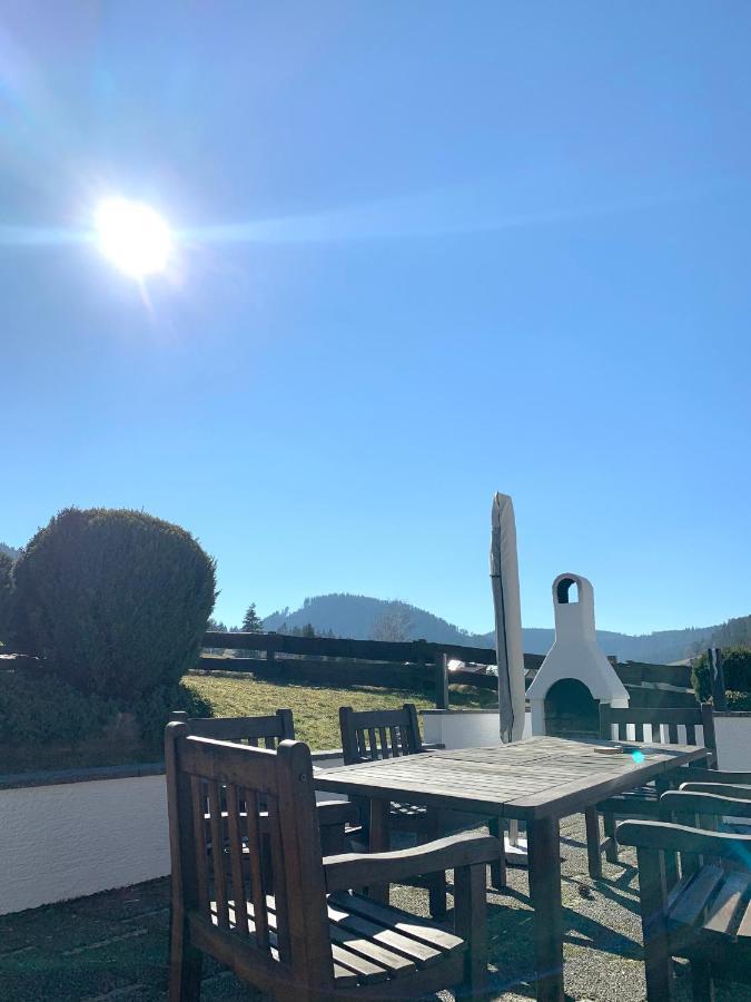 Luxus-Landhaus Im Schwarzwald/Baiersbronn Mit Pool Villa Exteriör bild